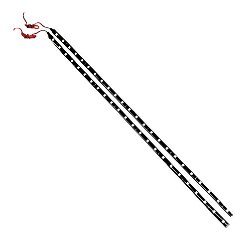SOCAL-LED LIGHTING 60cm 24" White Flexible LED Strips High Power Bright 5050 12 SMD Car DRL Under Dash Accent Light, Waterproof, Cuttable, Pack of 2 - Thumbnail 3