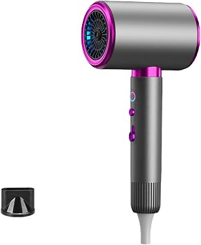 2400W Foldable Travel Hair Dryer, Professional Low Noise Blow Dryer