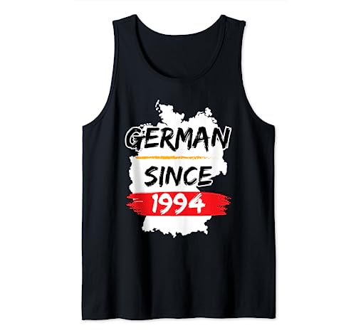 Mapa alemán de Alemania desde 1994 regalo de cumpleaños Camiseta sin Mangas