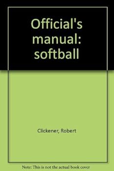 Paperback Official's manual: softball Book