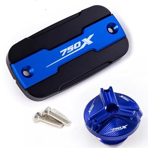 Tapa de depósito de aluminio azul: elegancia y acabado premium para NC750X