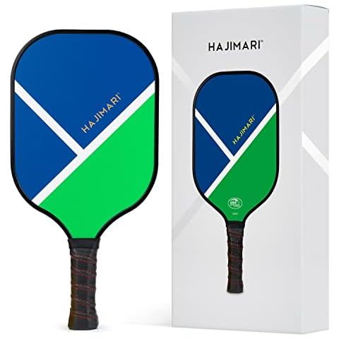 Hajimari Pickleball Paddle x1 - USAPA Approved, Carbon Fiber Craftsmanship | Lightweight Design with Polypropylene Core | Comfort Grip for Enhanced Play Cover