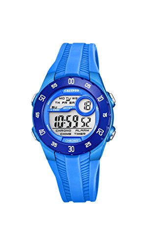 Preisvergleich Produktbild Calypso Unisex Digital Quarz Uhr mit Plastik Armband K5744 / 5