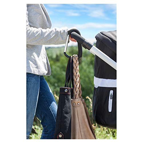Reer, Moschettone Per Passeggino, Argento (Silber, Schwarz) - 4