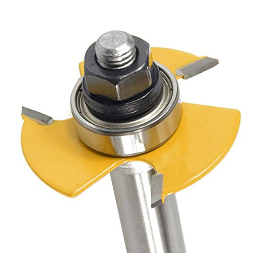 Eyech 1/2 Inch Shank Slot Cutter Router Bit Set With 6 Pieces Slotting Cutters Slotting Cutter Router Bit Set 6 Different Slotting Cutters #TOP3