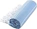 paramus Turkish Beach Bath Towels Peshtemal Blanket, Highly Absorbent Quick and Easy Dry, Soft for Shower, Hammam, Spa, Pool, Gym and Yoga 100% Cotton 37