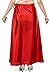 Madhu Fashion Women's Satin Saree Petticoat Saree Underskirt (Medium, Maroon)