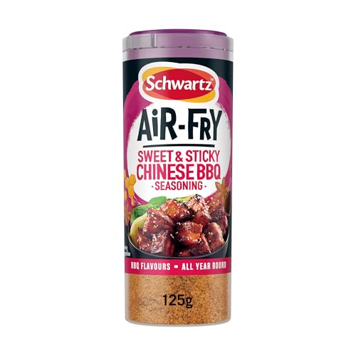 Schwartz Air Fryer Sweet & Sticky Chinese BBQ Seasoning Drum, 125g