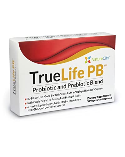 True-Life-PB Shelf Stable Probiotic & Prebiotic Blend Dairy Free for Men & Women