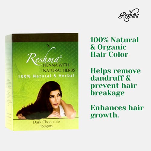 Reshma Beauty Henna Hair Color Pure Natural & Organic Dye With Goodness Of Herbs (Raven Black, Pack Of 1),5.3 Ounce (Pack Of 1) #TOP1