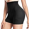 Irisnaya Women Seamless Butt Lifter Padded Shapewear Tummy Control Panties Waist Trainer Body Shaper Hip Enhancer Underwear(Black, Small)
