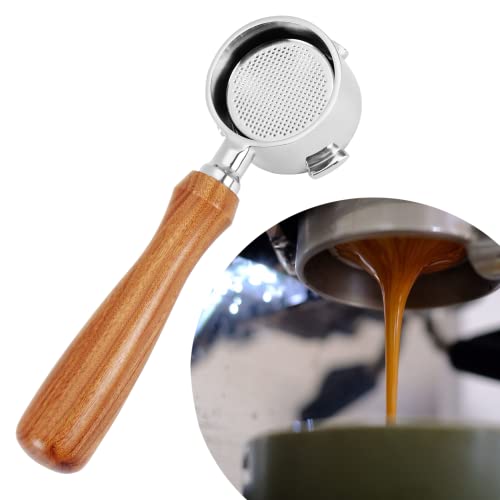 Dibtsa 51Mm Bottomless Portafilter, 304 Stainless Steel, With Reusable Coffee Replacement Filter Basket, Compatible With Delonghi Espresso Machine Ec680 Ec685 #TOP2