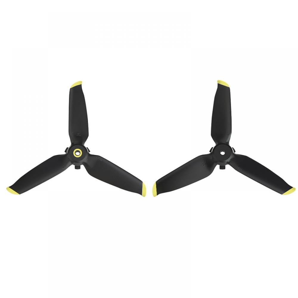 4 pares de hélices de drones FPV compatibles con accesorios de cuadricóptero para drones FPV(4PAIRS GOLDEN)