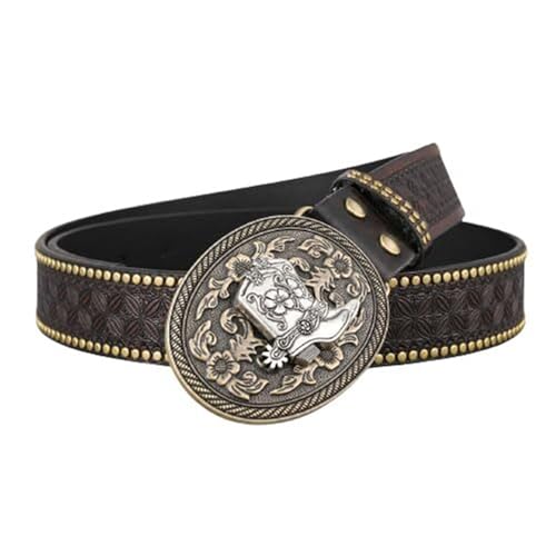 Ceinture pour jeans pantalons robes style western cowboy mixte