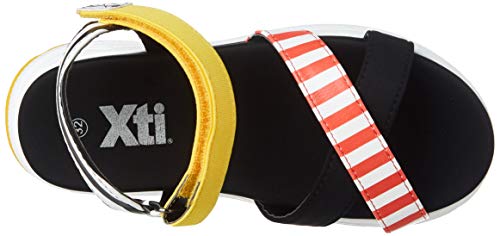 XTI 57195, Sandali Punta Aperta Bambino, Giallo