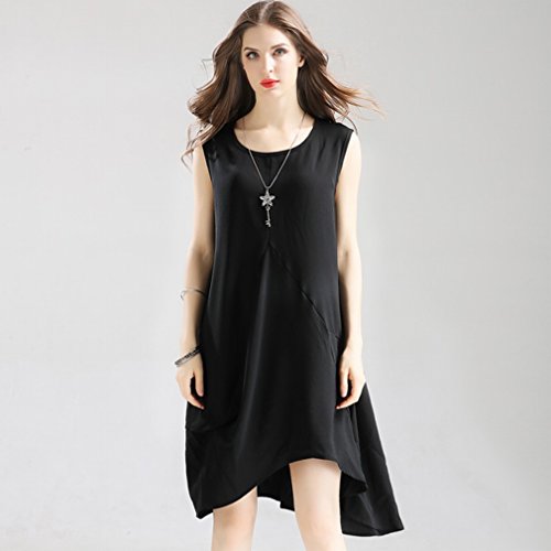 Robe lâche grande taille pour masquer les complexes avec style en été