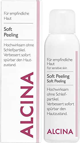 ALCINA Soft Peeling - 1 x 25 g - Empfindliche Haut - Enzyme Peeling für einen spürbar, besseren Hautzustand - Ideal bei Couperose und Hautunreinheiten