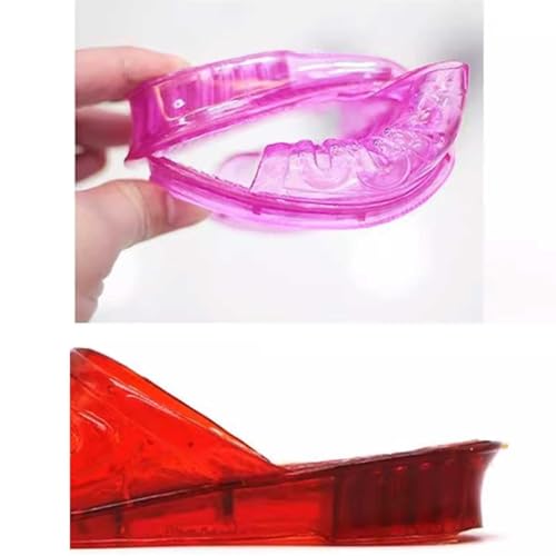 Bathroom Shoes Women's Non-Slip Shower Shoes Retro Transparent Plastic Slippers Home Soft Bottom Sandal Slippers Fashion Outdoor Slippers Shower Slipper(Red,35)2