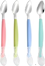 Double Head Baby Feeding Spoon, Pure Scraping Spoon, Baby Fruit Scraper