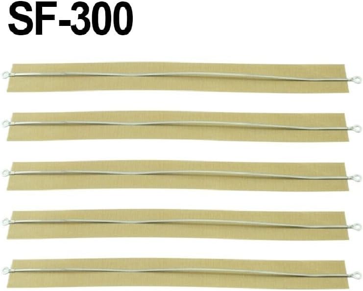 5 Piece Replacement Tapes Kit for Pulse Sealer SF-200/SF-300/SF-400, Replacement Parts for Brown Plastic Bag Sealer (SF-300)