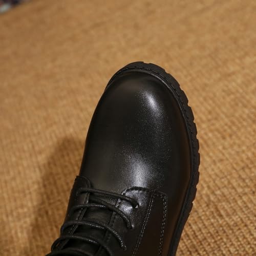 Bottines décontractées à lacets style urbain pour sorties citadines