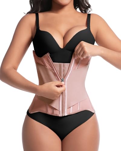 Waist Trainers for Women for Daily Wear, Faja Body Shaper Corset with Tummy Control for Workouts, Postpartum Recovery, and Yoga Sessions — Breathable and Supportive