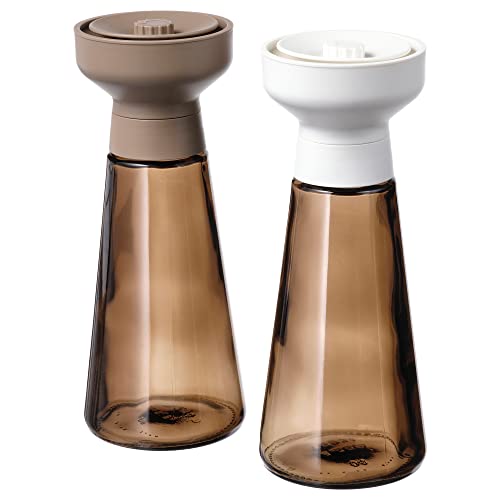 IKEA HALVTOM - Molinillo de especias (19 cm), color marrón