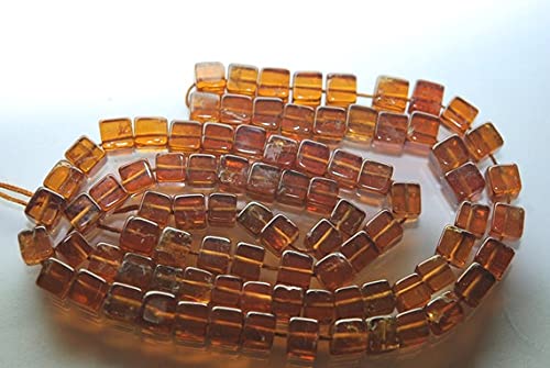 Perles Hessonite Garnet en boîte lisse 6-5mm LKBEADS pour fabriquer un cadeau unique