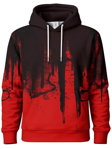 Image of PAGYMO Graphic Hoodies for Men Funny Novelty Pullover Hooded Sweatshirt