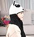 Sumolux Winter Kids Warm Fox Animal Hats Knitted Coif Hood Scarf Beanies for Autumn Winter