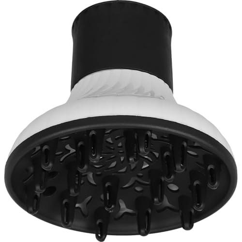 Garneck Difusor para Secador de Pelo 42-62 MM Adaptable Accesorio de Silicona Elástica Boquilla Difusora para Peinados Profesionales y Control de Rizos Herramienta Versátil para Salón