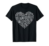AI Chatbot Heart - Artificial Intelligence Robot Expert T-Shirt
