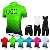 TRANSPIRABLE - Fabricado en poliéster transpirable de alto rendimiento, este conjunto de ciclismo evacua rápidamente el sudor y disipa el calor, garantizando un control eficaz de la humedad, la regulación de la temperatura y la sequedad y comodidad durante todo el día.