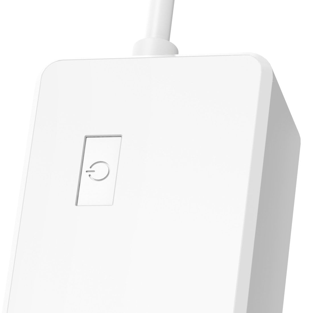 Hama Multipresa connessa WiFi intelligente (multipresa USB 4 prese 10 A + 4 USB, 2300 W, programmabile tramite app, 1,7 m, prese Alexa Google Home, misurazione conso elettrico, senza hub) bianco