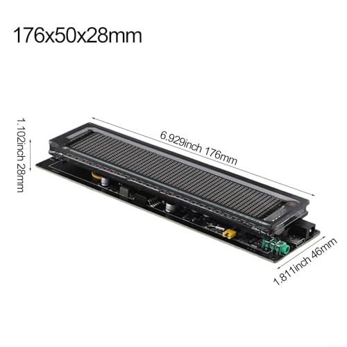 Kit de sonomètre fluorescent JVFD2517 à luminosité variable et modes variés - 7