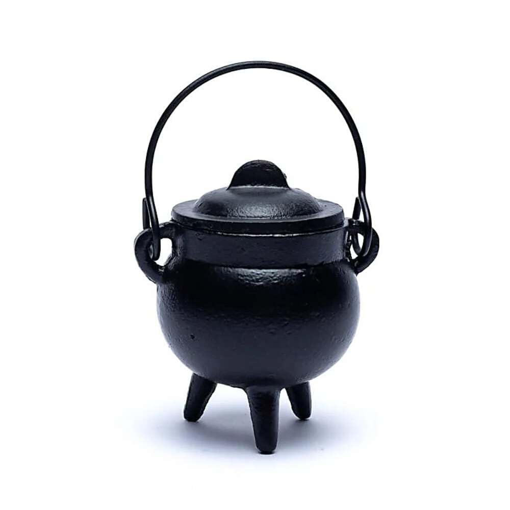 Find Something Different Cast Iron Cauldron Incense Burner
