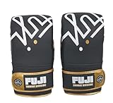 FUJI Ultimate Combat MMA & Boxing Hybrid Gloves for Sparring and Training, 12oz