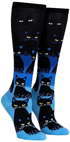 Sock It To Me, Women's Knee High, Cat Socks