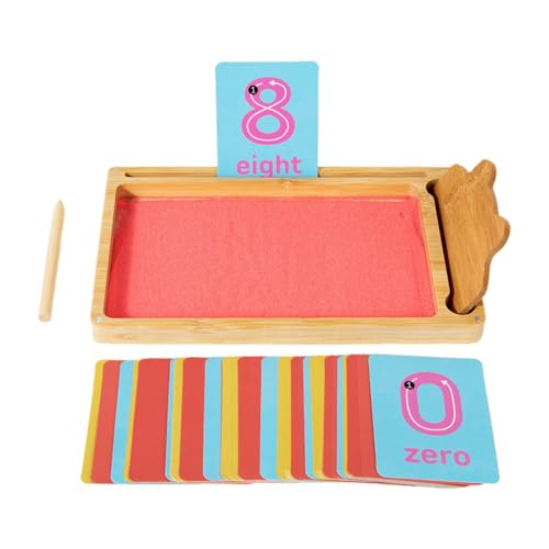 Caja de arena para el aula, pizarras de arena para niños, ejercicio sensorial, juguete educativo para el desarrollo de habilidades motoras finas