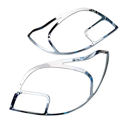 HIGH FLYING Exterior Rear Tail Light Lamp Cover Decor Trim ABS Chrome 2pcs for Buick Encore 2013-2016