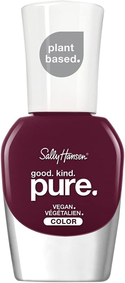 Sally Hansen Good Kind Pure Vegan Nail Polish, Beet It, 10 ml