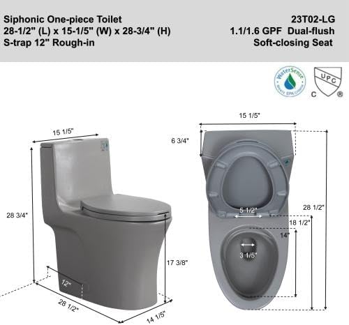Condition photo showing Good Condition for .1/1.60 GPF Dual-Flush