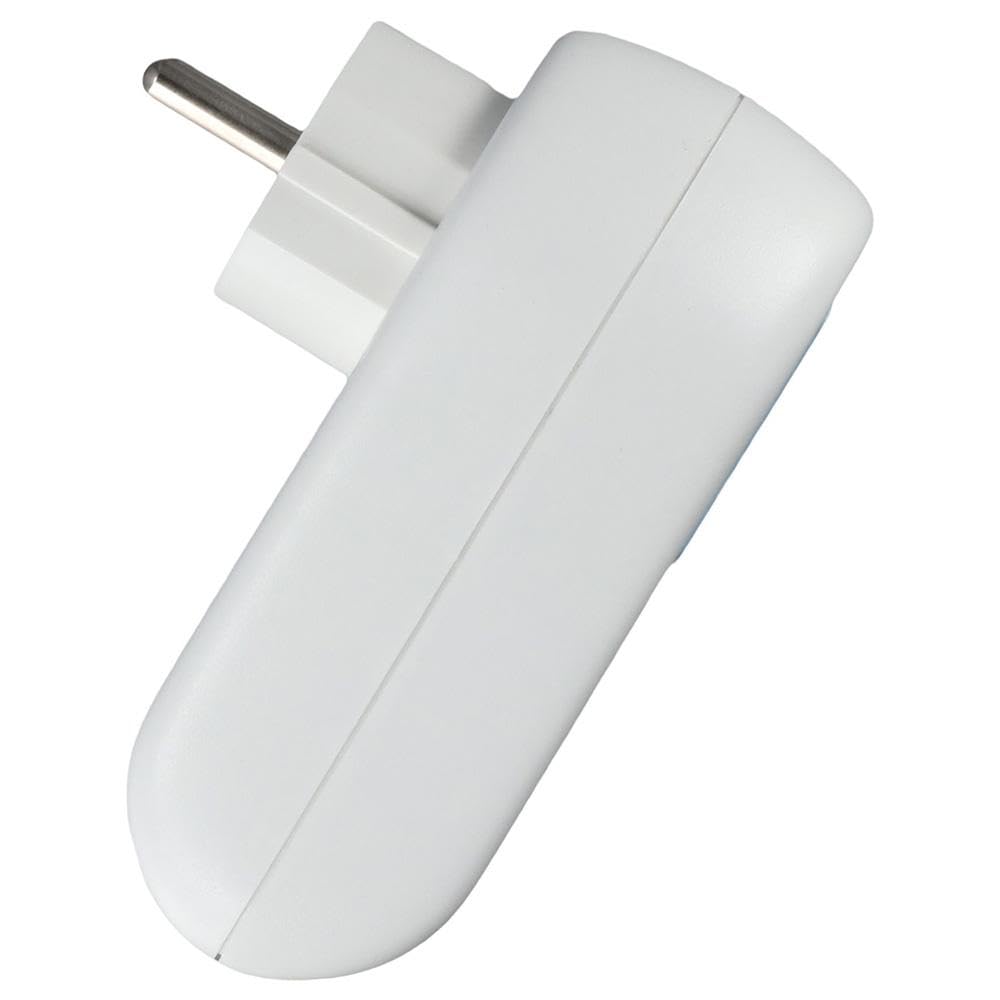 Enchufe de temporizador estándar europeo de 220 V-240 V, portátil, ABS, funcional, LCD, digital, enchufe duradero, enchufe de la UE, enchufe inteligente para electricista
