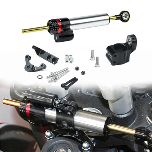 Amortisseur de direction moto pour Ducati Hyperstrada 821 accessoire de précision argent