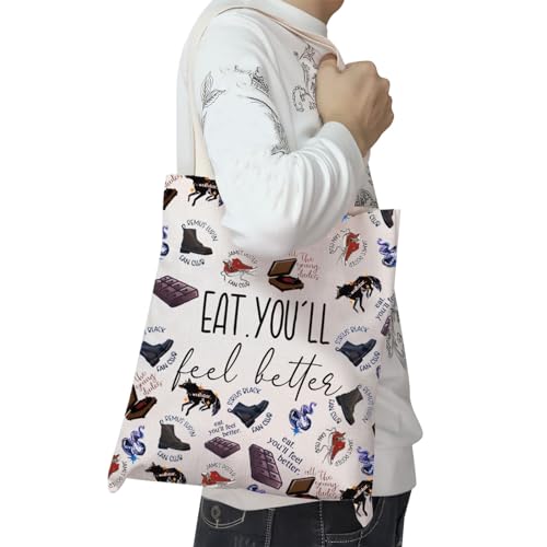 JYTAPP Marauder Fan Fiction Novel Tote Bag Marauder Fanfic Reading Lovers Book Tote Bag Marauder Boo