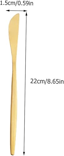 Miniatura 6 de GOOHOCHY 1 Unidades Cubertería Niños Cucharas Tenedor Cucharas Niños Cubiertos de Viaje Único Acero Inoxidable Cubiertos Camping Negro Cubiertos