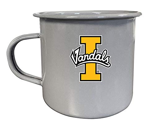 Idaho Vandals Tin Camper Coffee Mug (Gray). Officially Licensed Collegiate Product