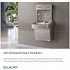 Elkay EZS8WSLK ezH2O Bottle Filling Station, Refrigerated, Non-Filtered, Light Gray