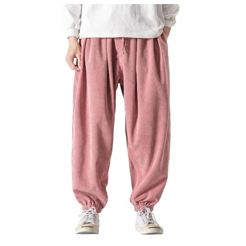 ゆったり 袴パンツ メンズ 大きいサイズ ワイドパンツ サルエルパンツ 春 夏 ガチョウパンツ 通気性 快適 おしゃれ アラジンパンツ 夏用 涼しい 冷感 ズボン 9分丈 ズボン カジュアル 調整紐 幅広ゴム バルーンパンツ アジアン ヨガ ダンス(4XL