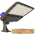 JC-LGL 480V LED Parking Lot Light, 150W LED Shoebox Light AC 277-480V for Round or Square Pole, Dusk to Dawn LED Parking Lot Light with Adjustable Arm for Parking Lot Sports Stadium
